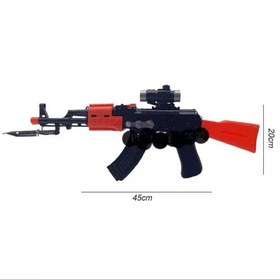 تصویر تفنگ کلاش موزیکال باطری خور اسباب بازی سلفونی مدل آوا AMT3500 