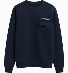 تصویر پلیور دورس تو کرکی پسرانه رنگ سورمه ای برند بسیار با کیفیت زارا 