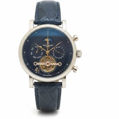 تصویر ساعت مچی پتک فیلیپ Patek Philippe اسکلتون تقویم دار 