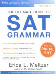 تصویر کتاب The Ultimate Guide to SAT Grammar by Erica Meltzer بانک سوالات IMAT منبعی کامل از کلیه سوالات آزمون های سالهای قبل و سوالات هم سطح آزمون و سوالات تالیفی می باشد که موسسه آکادمی آریانا برای داوطلبان آزمون آماده کرده است.