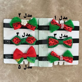 تصویر هدبند نوزادی طرح یلدا 