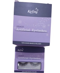 تصویر مژه مصنوعی مارک Keliny - شماره۱۲ Keliny brand artificial eyelashes