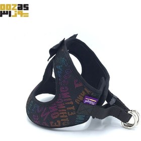 تصویر قلاده کتفی سگ و گربه فلاور (وزن 1 تا 4 کیلوگرم) Dog،cat Harness Leash Tali Anjing 1cm