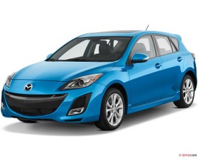 تصویر طلق چراغ جلو مزدا 3 نیو فیس تیپ 3 و 4 (1391-1398) MAZDA 3 New Face Type 3 & 4 2010-2013 