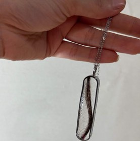 تصویر گردنبند موی یار ساده 