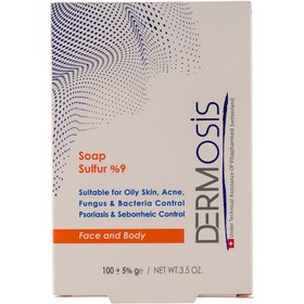 تصویر صابون گوگرد 9% درموسیس Dermosis 9% Sulfor Soap 9%