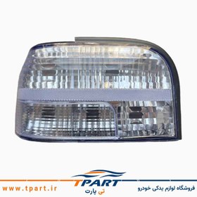 تصویر چراغ خطر عقب پراید 131 طرح برفی چپ 