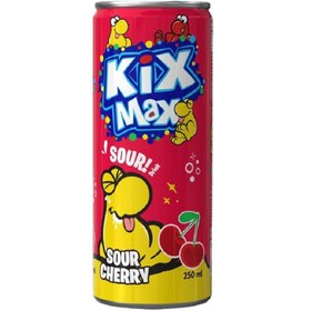 تصویر کیکس مکس نوشیدنی آلبالوگازدار 250م 