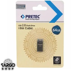 تصویر فلش مموری 64 گیگ پرتک (Pretec) مدل Cubic 