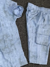 تصویر تیشرت شلوارک راحتی لنین 