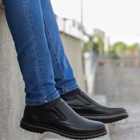 تصویر مردانه رویه چرم صنعتی لکسوس زیره پلیمر دوردوخت - 42 