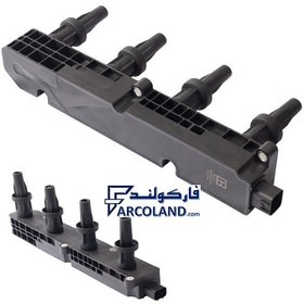 تصویر کوئل 5 پین جی آی بی GIB کد GK853 مناسب برای رانا TU5 | دریچه گاز مکانیکی | کویل پژو 206، 207، پارس موتور TU5، رانا سوکت زیمنسی 