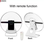 تصویر هولوگرام فن سه بعدی مدل JC-HGF180 گارانتی شرکتی مناسب برای رستوران و کافی شاپ و مراکز خرید Hologram fan