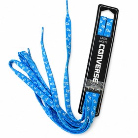 تصویر بند اورجینال کتانی کانورس رنگ آبی Converse shoe lace