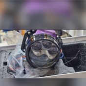 تصویر لنز جغدی سه چشم استیکو STCO با ۳ لنز مجزا - نورپردازی حرفه‌ای خودرو 