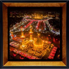 تصویر قاب کاشی سرامیکی مذهبی مدل بین الحرمین 2 