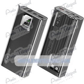 تصویر پاوربانک 20000mAh فست شارژ 22.5W ویکام مدل WP-335 