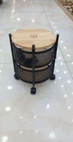 تصویر جاپیازی دوطبقه توری 