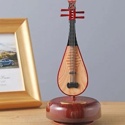 تصویر سه تار موزیکال پایه چرخان 