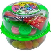 تصویر جیلی بیلی جایزه دار ( منچ دار ) وارداتی رنگ سبز 