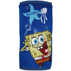 تصویر بالش کمربند ایمنی با طرح باب اسفنجی دیزنی DISNEY Sponge Bob Seat Belt Cushion Blue