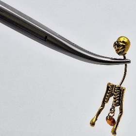 تصویر پیرسینگ ناف اسکلت کد 841 