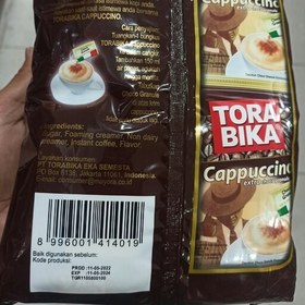 تصویر کاپوچینو فوری تروبیکا اصل اندونزی ۲۰عددی ۵۰۰ گرمی Torabika cappuccino