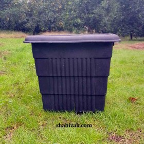 تصویر گلدان پلاستیکی بزرگ سایز ۴۵*۴۵ 