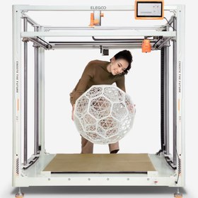 تصویر پرینتر سه بعدی الگو OrangeStorm Giga سایز بزرگ فیلامنتی 