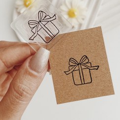 تصویر مهر ژلاتینی کد 780 ( جعبه کادو ) 