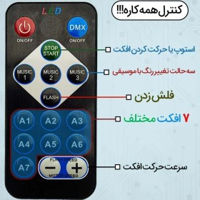 تصویر رقص نور مدل EU-RIMOT 