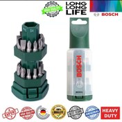 تصویر مجموعه ۲۵ عددی سر پیچ گوشتی بوش مدل 2607019503 