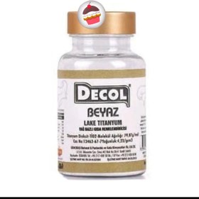 تصویر رنگ دکول 25 گرم سفید 