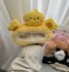 تصویر هدبند حوله ای animal - زرد 