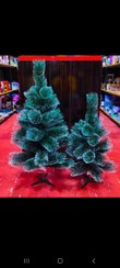 تصویر درخت کریسمس سایز ۶۰ سانت نوک برفی 