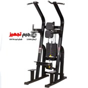 تصویر دستگاه پارالل بارفیکس شکم خلبانی ماشینی مبارز 