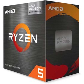 تصویر پردازنده ای ام دی مدل Ryzen5 5500GT باکس CPU AMD Ryzen5 5500GT BOX