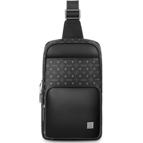 تصویر کیف دوشی ویوو مدل Master Fingerprint Lock رنگ مشکی 