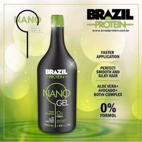 تصویر پروتین نانو ژل BRAZIL PROTEIN NANO GEL 