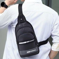 تصویر کیف دوشی کراس بادی برزنت ضدآب با ۴ فضای مجزا 