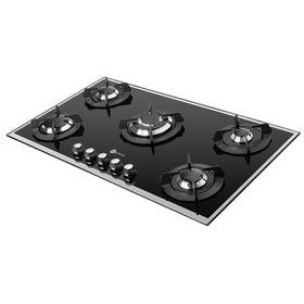 تصویر اجاق گاز شیشه ای ۵ شعله درسا مدل DG2110-5M Dorsa Glass Hob Model DG2110-5M