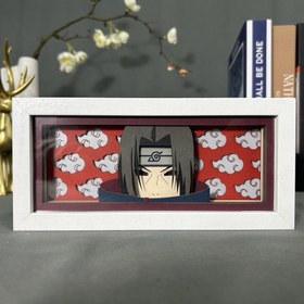 تصویر تابلو لایت باکس انیمه ای ایتاچی ناروتو | Naruto Itachi Light Box 