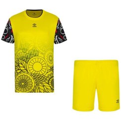 تصویر پیراهن شورت والیبالی پانیل کد 515 زرد 