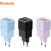 تصویر آداپتور شارژر سه پورت 67 وات مک دودو Mcdodo Gan 5 Mini Fast Charge CH-1501 