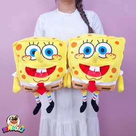 تصویر عروسک بالشتی باب اسفنجی Sponge Bob