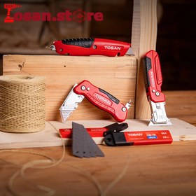 تصویر کاتر ذوزنقه ای 3 کاره توسن مدل T180-3F 