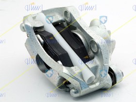 تصویر مجموعه سیلندر و پیستون ترمز چرخ جلو چپ(قطر 48)-بدون ABS- بدون لنت (تکلان طوس)شرکتی ایساکو 0990401301 پژو 405 