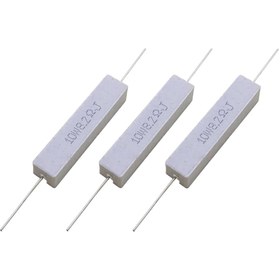 تصویر مقاومت آجری 10 وات 8.2 اهم power resistor 10w 8.2 ohm