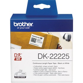 تصویر برچسب پرینتر لیبل زن برادر مدل DK-22225 Label printer label model DK-22225 Brother