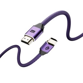 تصویر کابل 3 متری پاورولوجی مدل 8K HDMI Braided Cable PWHDC3M 